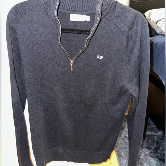 Vineyard Vines 1/4-Zip Club Sweater - Picture 2 of 6